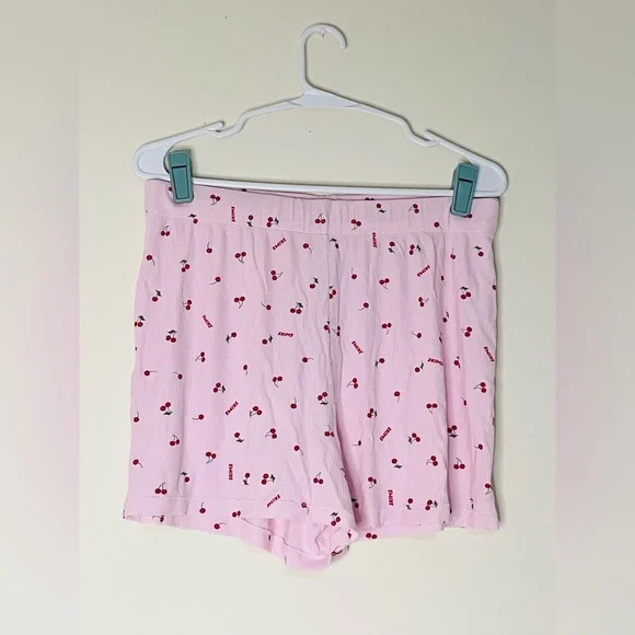 SKIMS- Valentine’s Collection- Soft Lounge Sleep Set Cherry Print - Picture 8 of 11